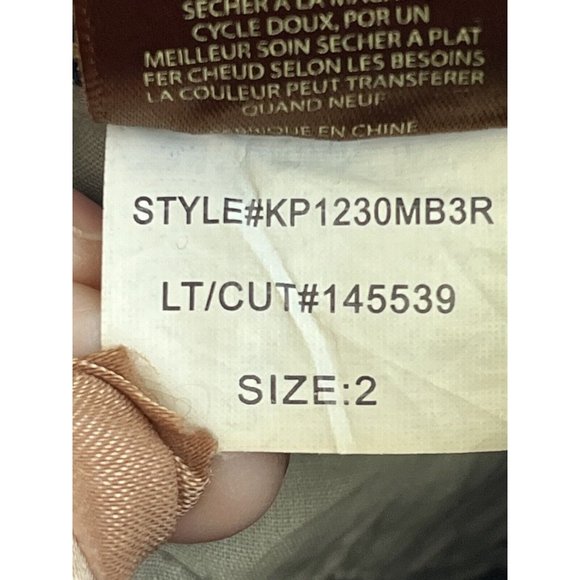 Kut From The Kloth Womens Jeans Size 2 Blue Carlo Ankle Skinny Raw Hem Mid Rise - Picture 12 of 16